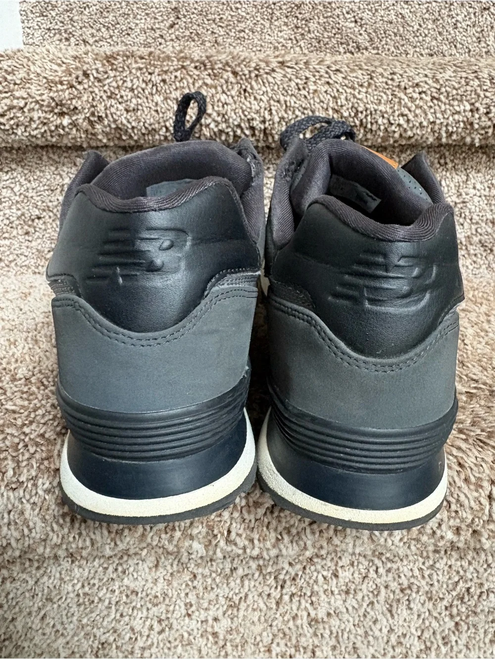 New Balance 574 Men's Black & Gray Casual Classic Sneakers